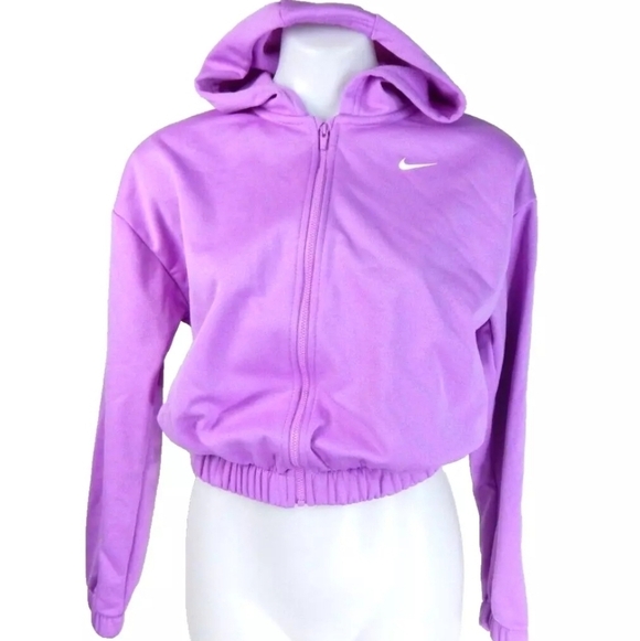 Nike Girls Full Zip Training Hoodie - Picture 4 of 4